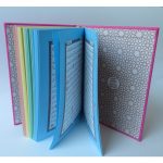 Rainbow Colored Quran (Small) (Brown)