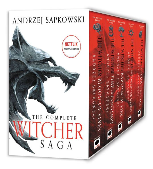 9780316498845_p0_v4_s600x595 The Witcher Boxed Set: Blood of Elves, The Time of Contempt, Baptism of Fire, The Tower of Swallows, The Lady of the Lake - Image 1